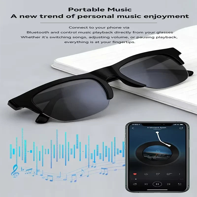 Smart Bluetooth Audio Sunglasses